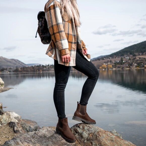 Thursday Legend Everyday Chelsea Boots in Truffle Size 6.5 - Picture 3 of 12